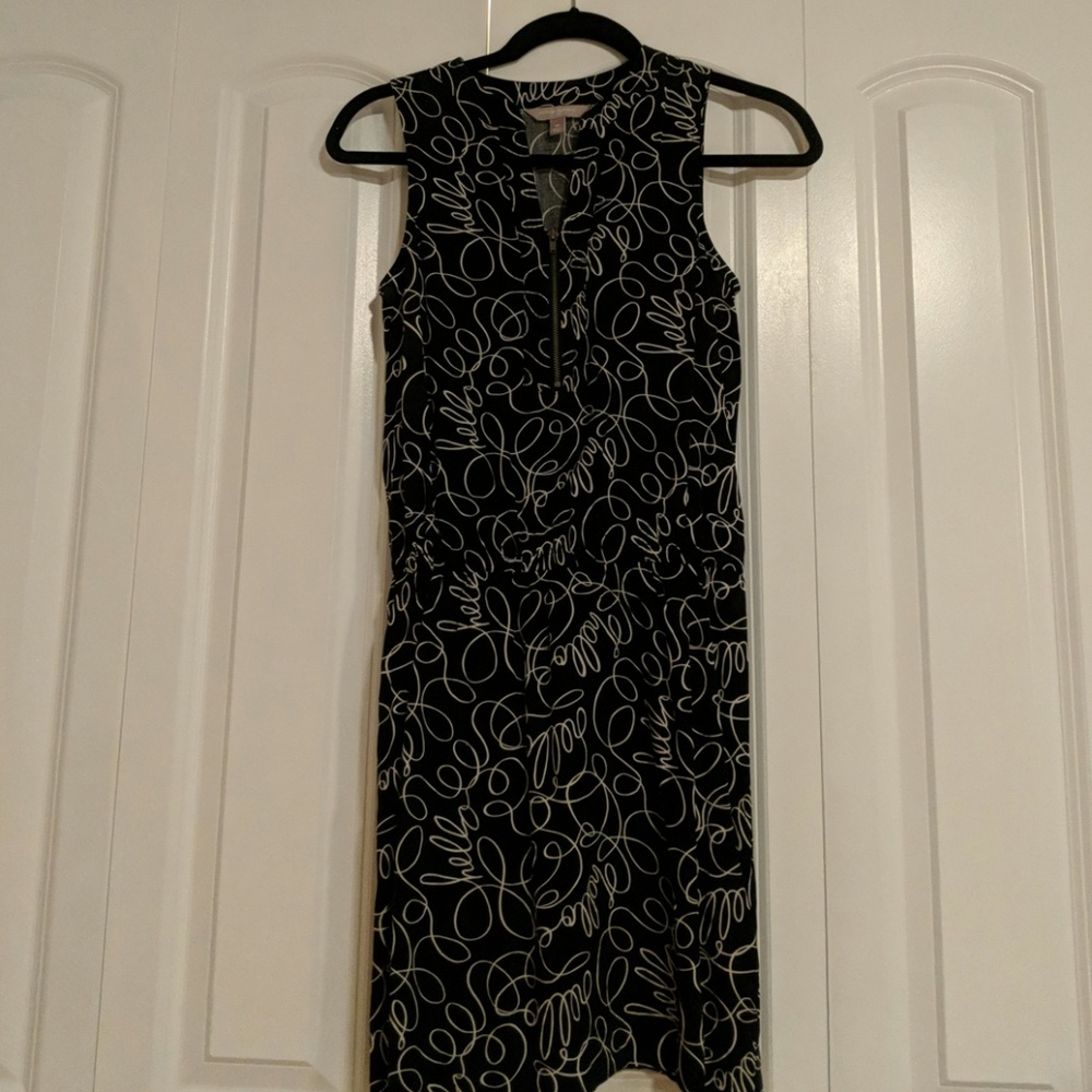 Banana republic cinched waist mini dress